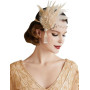 BABEYOND Bandeau Plume Année 20 Gatsby Couronne Plume Accessoires Gatsby Flapper Bandeau des Serre-tête Vintage Classique