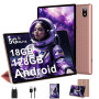 DMOAO Tablette Android avec 5G Wi-FI 6, 18Go RAM + 128Go ROM(1 to Extensible), Tablette Tactile 10 Pouces avec Widevine L1, Blue