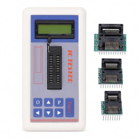 TSH -06F Intégré Circuit Testeur - Testeur IC Multifonction avec Plus de 1300 Circuits Modèle, Identification Automatique Transi