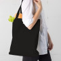 SAKETOS Sac en tissu à peindre non imprimé - pièces 38 x 42 cm - Tote Bag - 5, 10, 25 pièces - Sac en coton avec deux poignées l