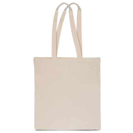 SAKETOS Sac en tissu à peindre non imprimé - pièces 38 x 42 cm - Tote Bag - 5, 10, 25 pièces - Sac en coton avec deux poignées l