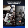 OMT Kit Extracteur De Rotule 5-en-1, Outil Train Avant Et Bras Pitman | Alliage D'Acier Trempé, Démontage De Suspension Et Direc