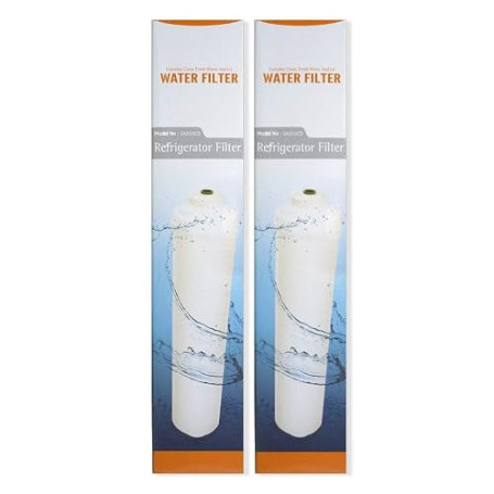 Microfilter DA2010CB | Lot de 2 - Filtre à eau externe réfrigérateur compatible avec Samsung DA29-10105J - HAFEX/EXP / LG 5231JA