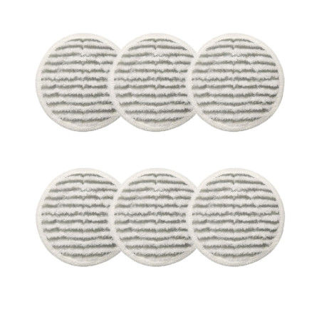 Neuytiky Lot de 6 Tampons de Rechange Compatibles mit Shark S7000 S7001 | Steam & Scrub Tampons de Balai à récurer Tout-en-Un,Ta