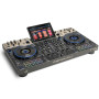 Denon DJ PRIME 4 G2 Contrôleur DJ Autonome avec Rendu Stems Intégré | 4 platines, pads MPCe multizones, leviers FX, interface DM