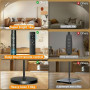 18W Dimmable Lampadaire sur pied , 1800 Lumens LED Lampe sur Pied 2700K à 6500K Températures de Couleur avec Télécommande et Con