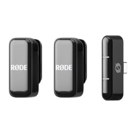 RØDE Wireless Micro - Microphone sans Fil Compact, Deux micros avec étui de Charge pour la création de Contenu sur Smartphone - 