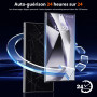 UniqueMe Protection Samsung Galaxy S24 Ultra - 2 Pièces | Protection d'écran pour Samsung Galaxy S24 Ultra, Installation de L'ou