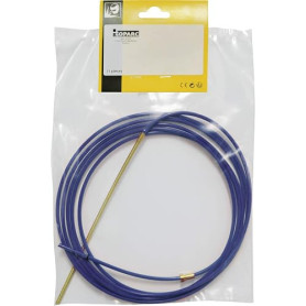 GYS 041578 fil âme – pour l'acier inoxydable/aluminium – 3 m – Diamètre 0,6/1,0 mm – bleu, 1 pièce,