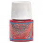 Pébéo 295046 Setacolor Opaque 1 Flacon Rouge Passion Moiré 45 ML