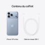 Apple iPhone 18 Pro Max 512 Go - Glacier | Écran Super Retina XDR 6,9 pouces ProMotion, Autonomie d’une journée, Caméra principa
