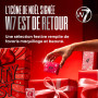 W7 Beauty Blast Calendrier de l'Avent Maquillage 2026-24 Surprises Beauté | Coffret cadeau de Noël pour femme, cosmétiques visag