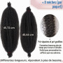 Xtrend Marley Twist Lot de 3 paquets d'extensions de cheveux synthétiques pré-séparés pour tressage au crochet (5 mèches/paquet,