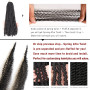 Xtrend Marley Twist Lot de 3 paquets d'extensions de cheveux synthétiques pré-séparés pour tressage au crochet (5 mèches/paquet,