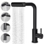 Virklyee Robinet cascade de cuisine extensible Mitigeur Cuisine Rotatif à 360° Robinet de Cuisine avec Pulvérisateur Extractible