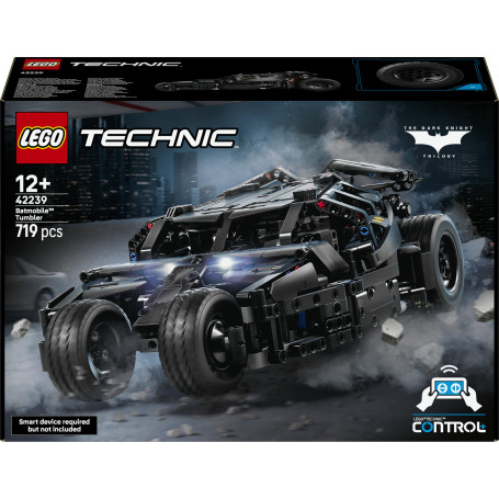 LEGO Technic Batmobile Tumbler 42239 | Voiture jouet RC pour garçon dès 12 ans, maquette Batman avec direction & lumières, idée 