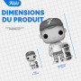 Funko Pop! Jumbo: Spider-Man - Spider-Man | Goodies Officiels - Figurine Vinyle à Collectionner et Déco Étagère - Idée Cadeau An