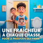 Canard Fresh Disc Marine 1 Applicateur + 3 Recharges | Bloc WC sans cage offrant une fraîcheur continue et une durée jusqu'à 3 f