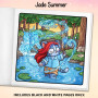 Magic Academy: Cozy Fantasy Coloring Book for Adults and Teens with Witches, Wizards, Spells, Potions, and Magical School Advent