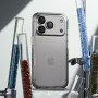 RhinoShield Coque Clear pour iPhone 17 Pro | Résistant au jaunissement, transparent, haute clarté, antichoc, dépasse les normes 