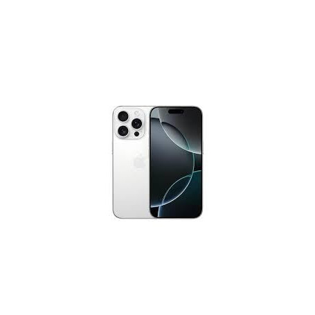 Apple iPhone 16 Pro, 128GB, Titane blanc (Reconditionné)