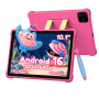 ALLDOCUBE Tablette Enfants 10 Pouces,Android 16,12Go+64Go,6000mAh,Rose | Contrôle Parental,YouTube Kids,Kids Space,Widevine L1,G