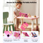 ALLDOCUBE Tablette Enfants 10 Pouces,Android 16,12Go+64Go,6000mAh,Rose | Contrôle Parental,YouTube Kids,Kids Space,Widevine L1,G