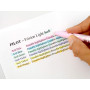 PILOT - 5 FriXion Light Soft - Surligneur Effaçable - Couleurs Pastel | Encre Thermosensible - Notes Propres, Sans Ratures - Ble