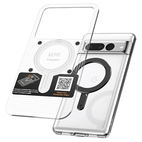 Spigen OneTap MagFit Anneau Magnétique, Autocollant avec Kit d’Installation | Adaptateur pour Accessoires MagSafe/Pixelsnap pour