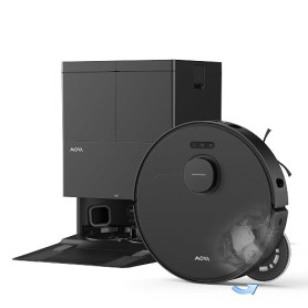 MOVA E50 Ultra Robot aspirateur avec Aspiration de 30 000 Pa 12 N 5L | serpillière extensible, auto-lavage de la serpillière et
