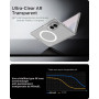 Miimall Coque Transparente pour Samsung Galaxy Z Fold 8, Légère et Fine | [sans Verre][Compatible avec Mag-Safe][Cache-Charnière