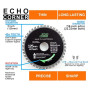 Lame de scie 125 mm en carbure pour meuleuse d'angle, alésage 22,2 mm, 40 dents