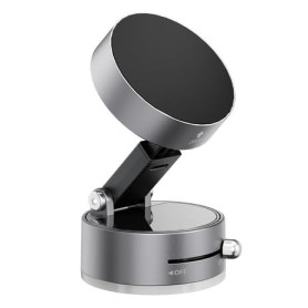 GKEAPZA Support de téléphone magnétique à ventouse pour tous les téléphones, support magnétique pliable et rétractable double fa