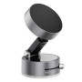 GKEAPZA Support de téléphone magnétique à ventouse pour tous les téléphones, support magnétique pliable et rétractable double fa
