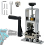 LILOOVKE Denudeur Cable Electrique 1–25mm Portable Machine a Cuivre | Pince a Denuder à Manivelle et à Perceuse électrique Machi
