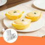 Euablfo Moule Citron en Silicone, Moule Citron Trompe l'oeil Fruit, 3D - En Silicone Rownies, Gâteaux en Mousse, Desserts Cuits 