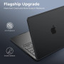 BlueSwan avec Coque MacBook Pro 14 Pouces M5 M4 M3 M2 M1 Bords Anti-Chocs | Fini Sophistiqué Coque Compatible avec Mac Pro 14" 2