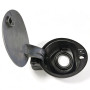 Pour Trappe Essence Polo 5, 6R0809857D, Bouchon De Réservoir De Carburant Pour Volkswagen Polo 2011-2018, Noir