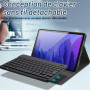 Nanhent Clavier Coque pour Samsung Galaxy Tab A7 10.4" 2022/2020 (SM-T500/T505/507), avec Porte-Stylo, AZERTY Français Amovible 