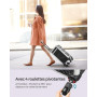 SONGMICS Valise de Maquillage, avec 2 Tiroirs, 34 x 24 x 56 cm | Mallette Cosmétique, Grand, Roulette Pivotante à 360°, Voyage, 