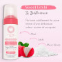 MUSC INTIME La Marque Officielle - Mousse Intime - Sweet Litchi - La Délicieuse - Nettoie En Douceur - Testé Sous Contrôle Gynéc
