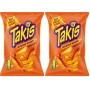 TAKIS - Snack au maïs Intense Nacho - 1 x 100 g (Lot de 2)