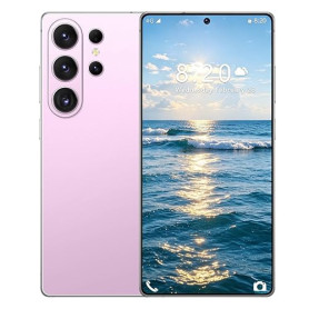 McMgc Smartphone 4G débloqué, écran perforé Incell de 6,75 Pouces, 4Go+32Go Extensible jusqu'à 256Go, processeur Octa-Core MTK67