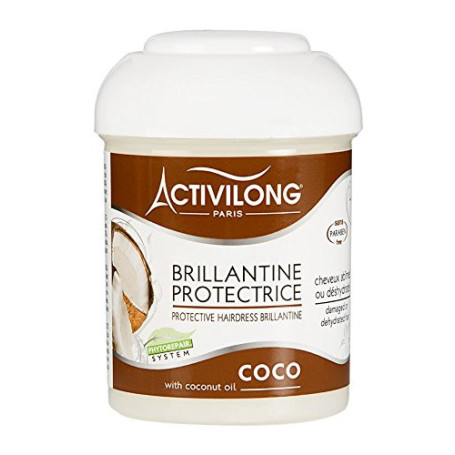 Activilong Brillantine Protectrice Coco 125 ml - Lot de 3