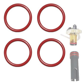 Lot de 4 joints toriques – Compatible avec les machines à café Delonghi ECAM, ETAM, ESAM, EABI, EPAM & AEG – Pièces de rechange