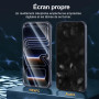 NEW'C Verre Trempé pour iPhone 17 Pro Max + Protection Caméra | Outil inclus, Lot de 4, 2x vitres trempées + 2x protections camé