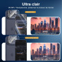 NEW'C Verre Trempé pour iPhone 17 Pro Max + Protection Caméra | Outil inclus, Lot de 4, 2x vitres trempées + 2x protections camé