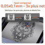 ORTUR H10 Graveur Laser - Puissance de sortie 20W CNC Machine a Graver Laser avec une Pompe à Air de 40L,Découpe Laser pour Bois