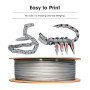 eSUN PLA Basic Filament 1.75mm 1KG (2.2 LBS) pour 3D Imprimante,Noir | Précision Dimensionnelle +/- 0.05mm