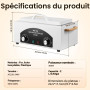 300W Stérilisateur à air chaud à haute température, 220 °C stérilisateur onglerie, stérilisateur à chaleur sèche, steriliser ong